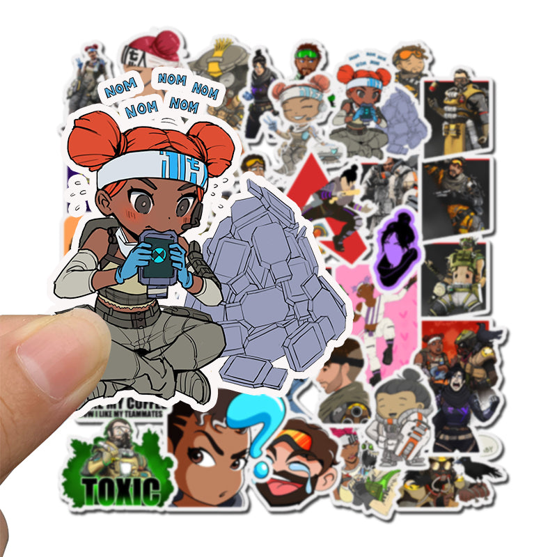 50pcs APEX Stickers