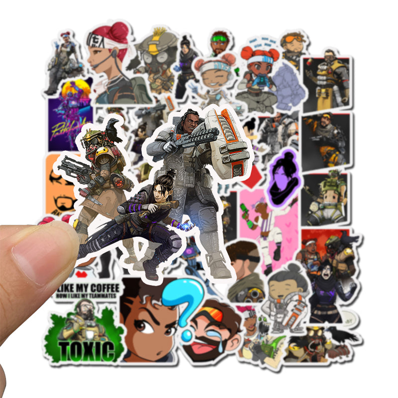 50pcs APEX Stickers