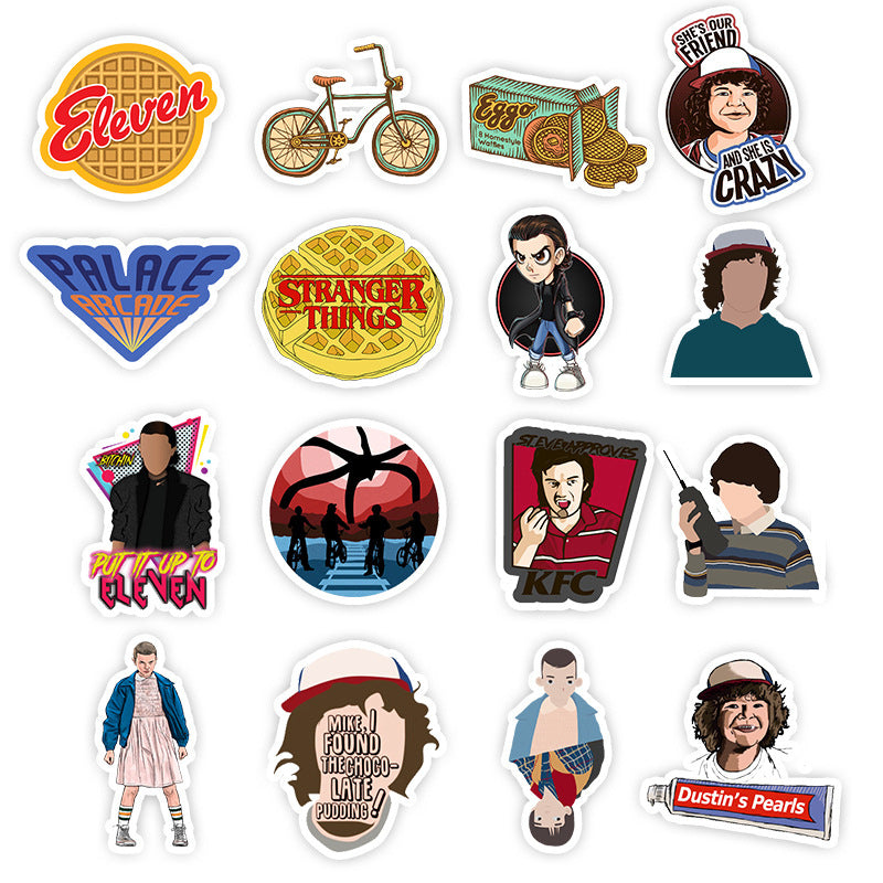 50pcs Stranger Stickers