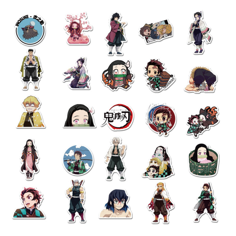 50pcs Demon Slayer 1 Stickers