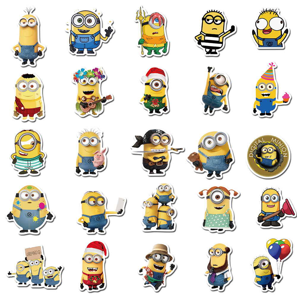 50pcs Minions 1 Stickers