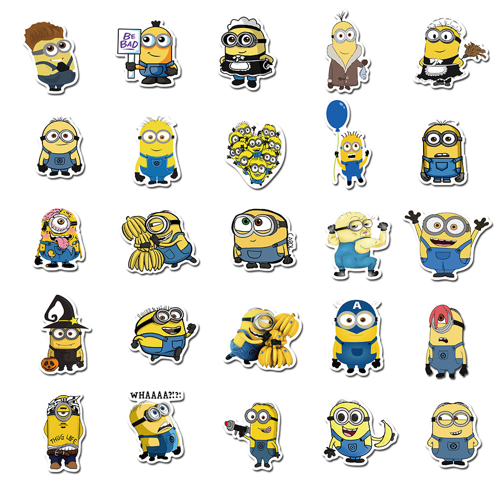 50pcs Minions 1 Stickers