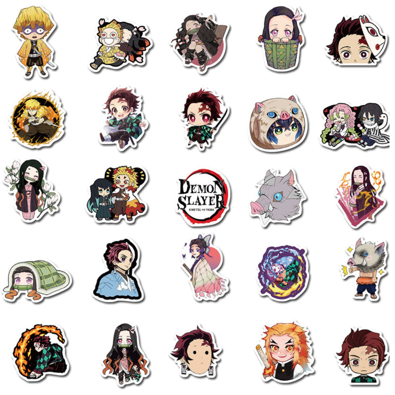 50pcs Demon Slayer 2 Stickers