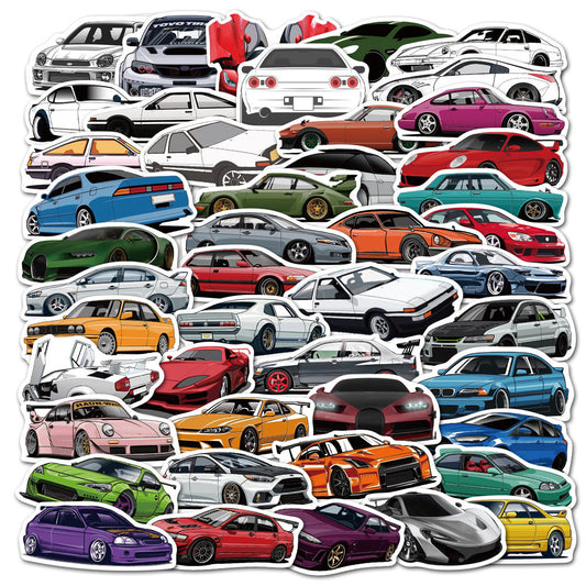 50pcs JDM Car 1 Stickers