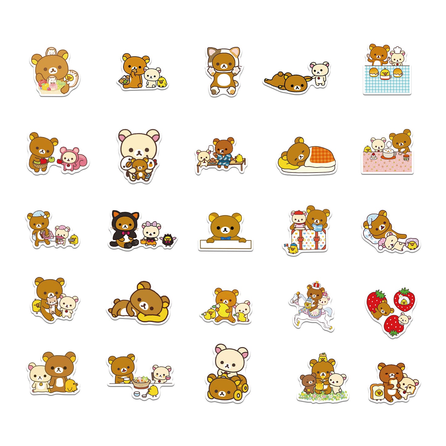 50pcs Bear INS 2 Stickers