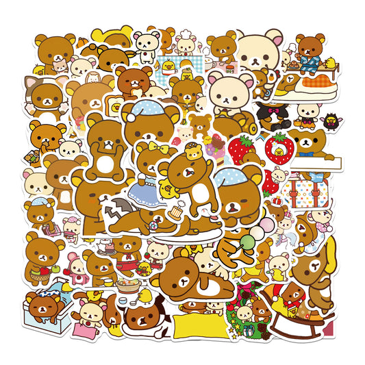 50pcs Bear INS 2 Stickers