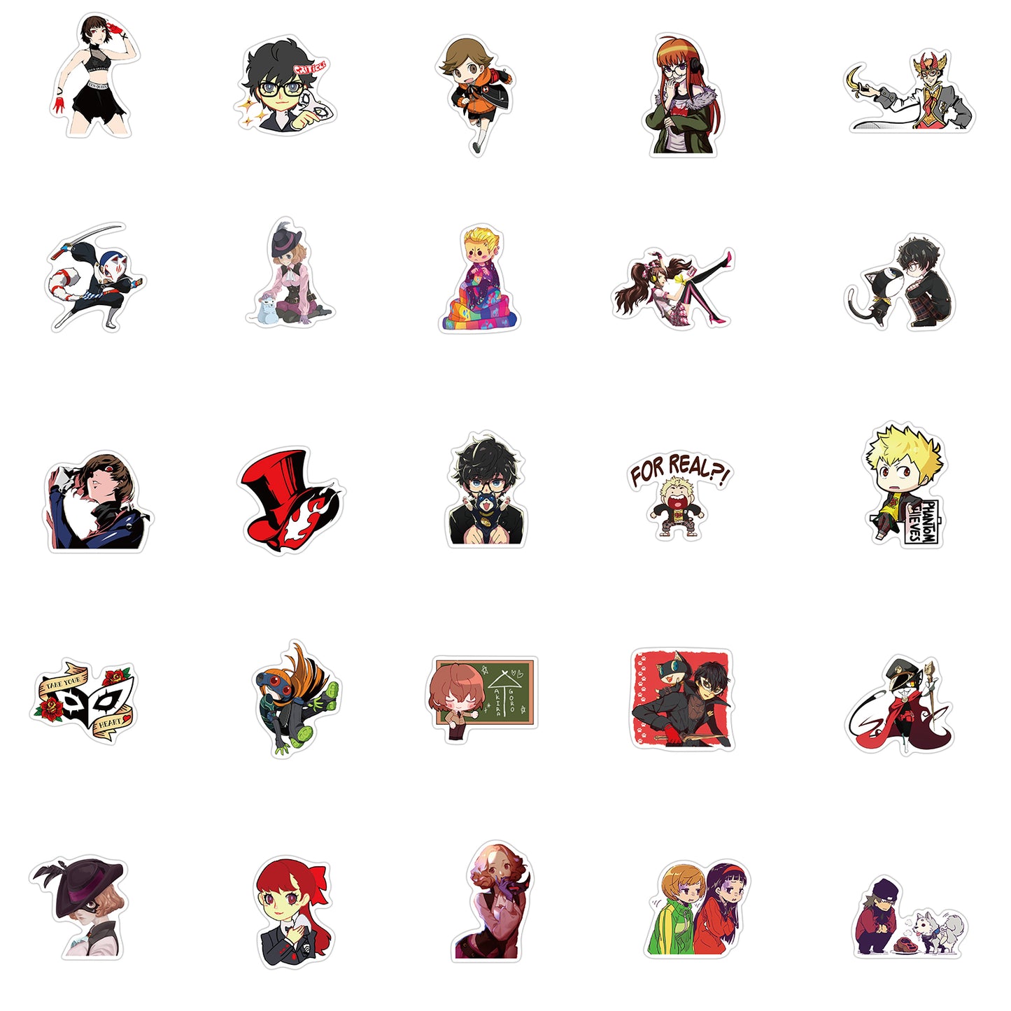 50pcs Persona 1 Stickers – AU Sticker World