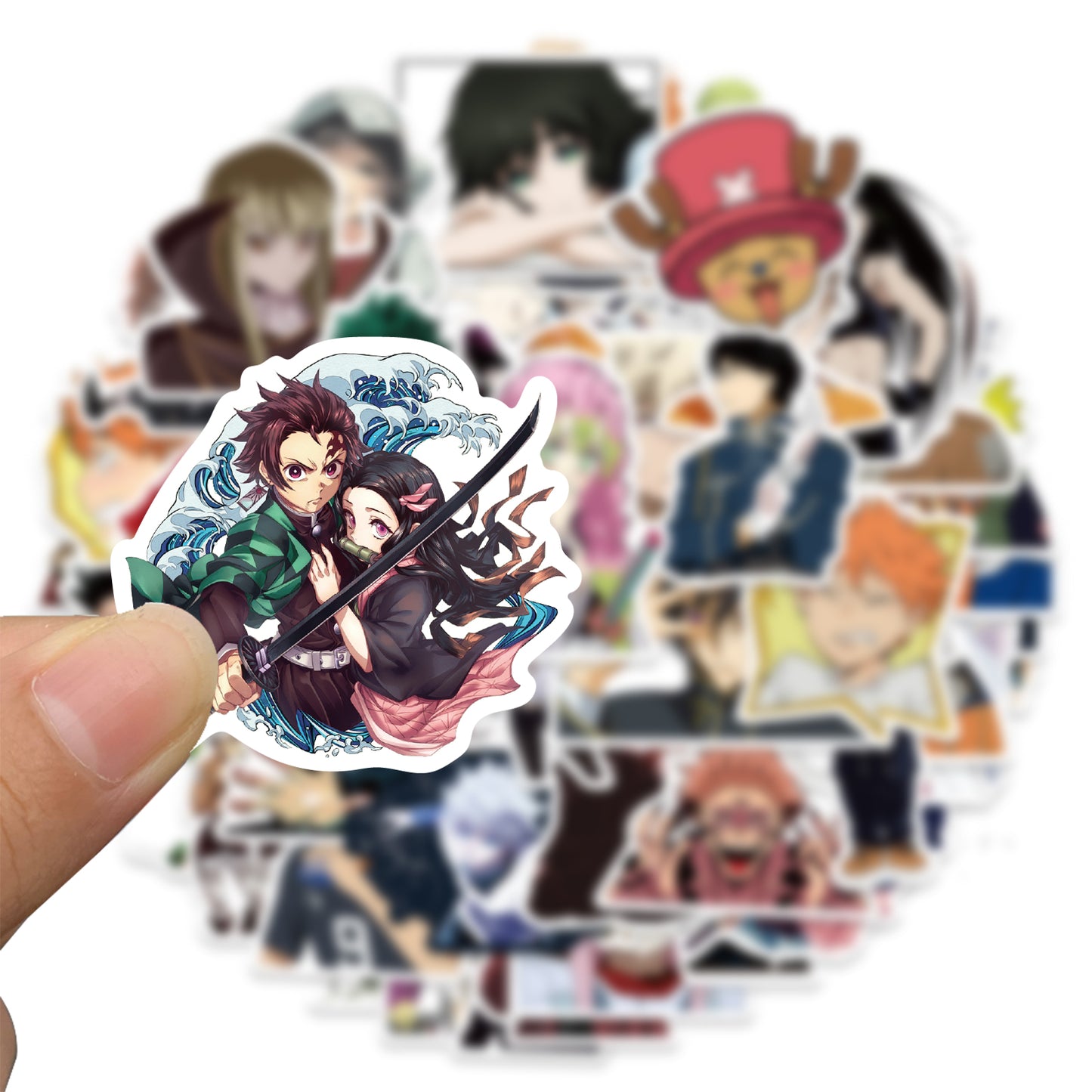 50pcs Anime Characters Collection 2 Japanese Cartoon Stickers