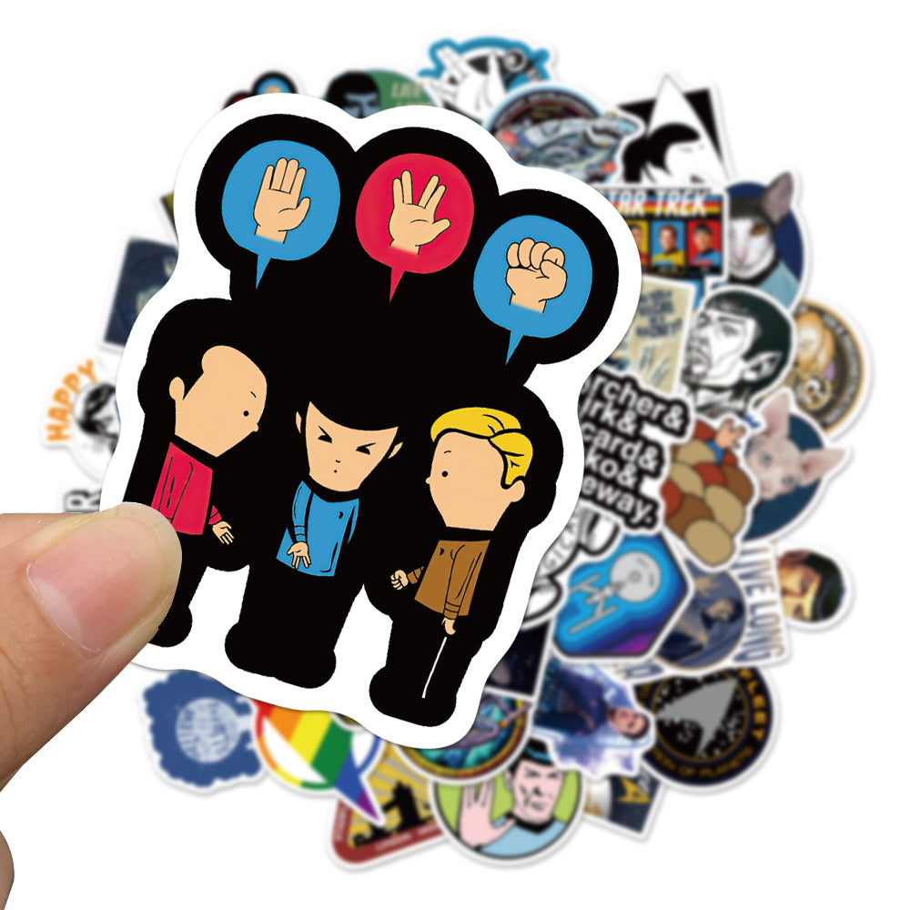 50pcs Star Trek 1 Sci-Fi Movie Stickers