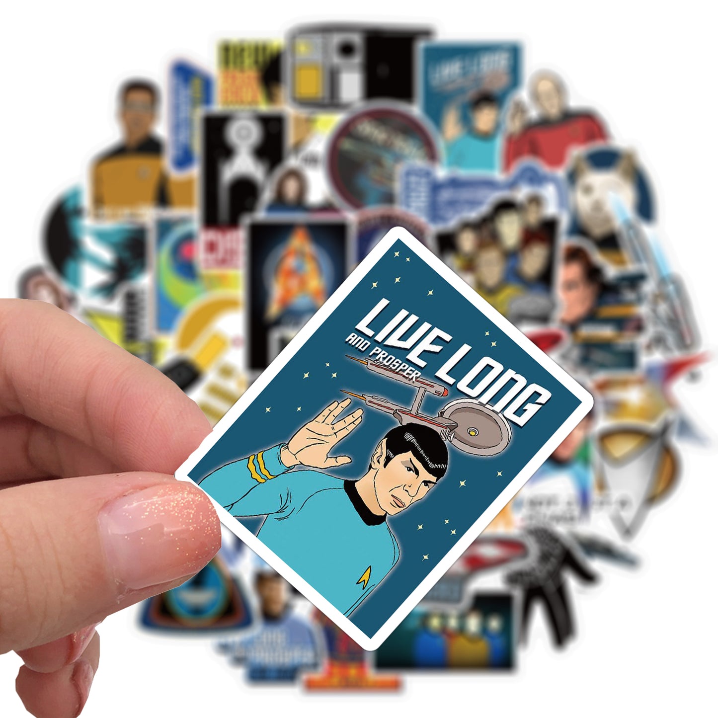 50pcs Star Trek 2 Sci-Fi Movie Stickers