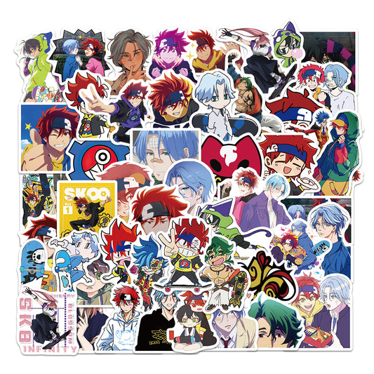 50pcs SK8 the Infinity 2 Japan Anime Stickers