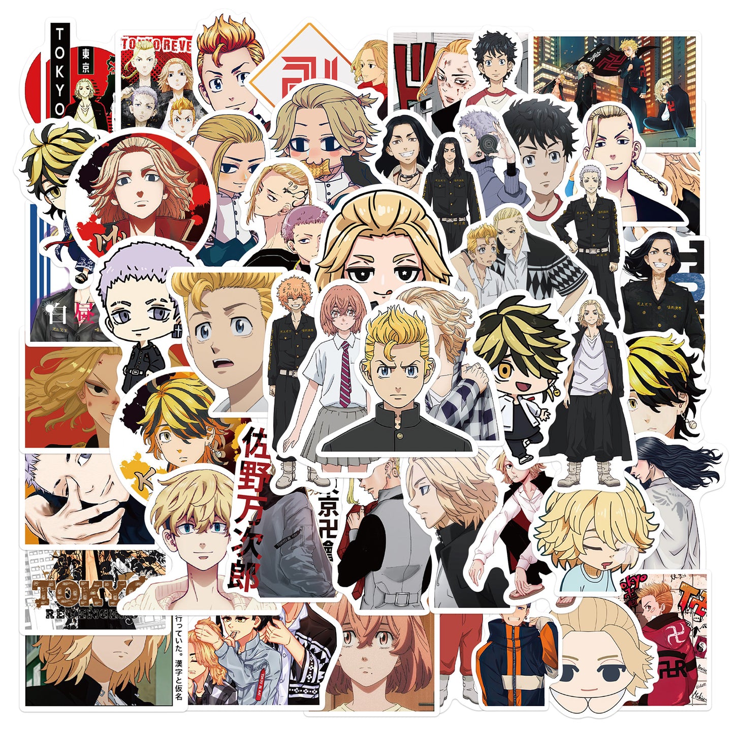 50pcs Tokyo Revengers 1 Japan Anime Stickers